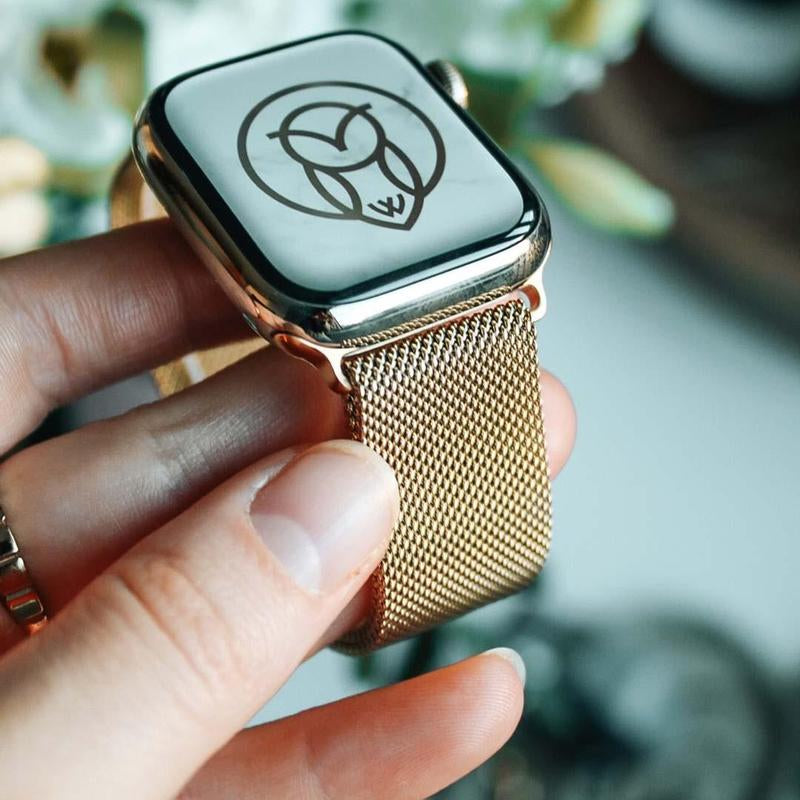 Apple Watch Magnet Band - Women'S Metal Band with Magnetic Buckle, Stainless Steel Mesh, Lightweight and Durable Durable Steel Durable Steel