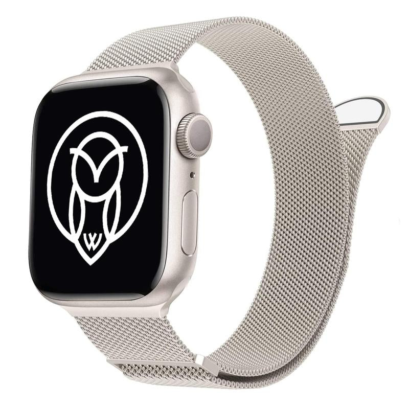 Apple Watch Magnet Band - Women'S Metal Band with Magnetic Buckle, Stainless Steel Mesh, Lightweight and Durable Durable Steel Durable Steel