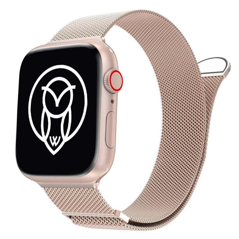 Apple Watch Magnet Band - Women'S Metal Band with Magnetic Buckle, Stainless Steel Mesh, Lightweight and Durable Durable Steel Durable Steel