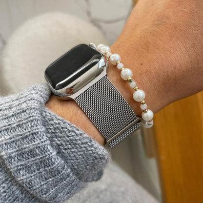 Apple Watch Magnet Band - Women'S Metal Band with Magnetic Buckle, Stainless Steel Mesh, Lightweight and Durable Durable Steel Durable Steel